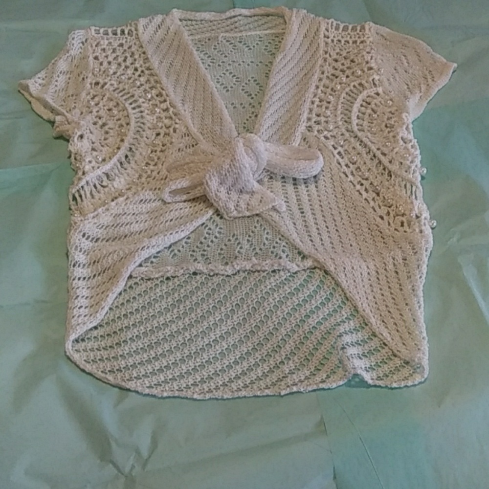 Beautiful ivory cover up